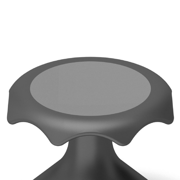 Alternate Image #1 of Hokki Stool Flexible Ergonomic Seating - 12" Black