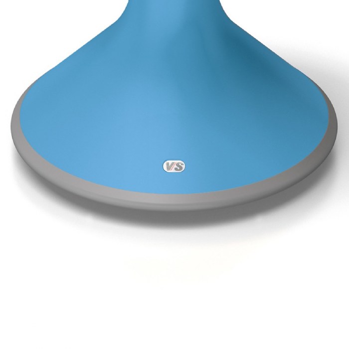 Alternate Image #1 of Hokki Stool Flexible Ergonomic Seating - 12" Light Blue