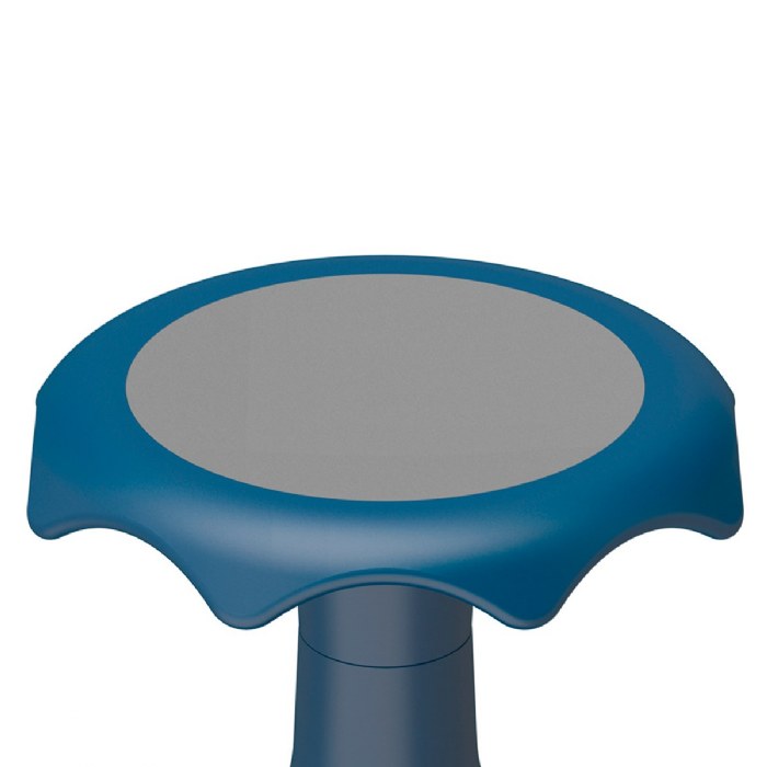 Alternate Image #1 of Hokki Stool Flexible Ergonomic Seating - 15" Blue