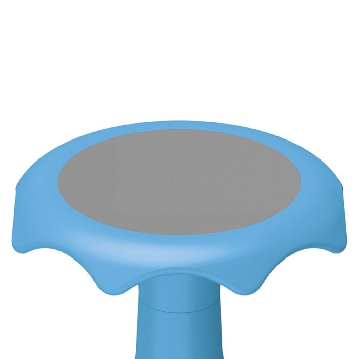 Alternate Image #1 of Hokki Stool Flexible Ergonomic Seating - 15" Light Blue