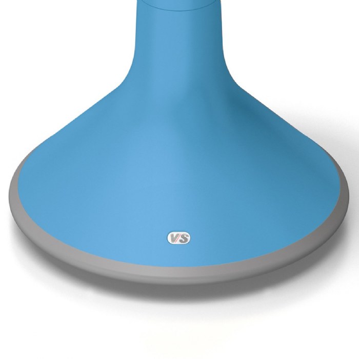 Alternate Image #1 of Hokki Stool Flexible Ergonomic Seating - 15" Light Blue