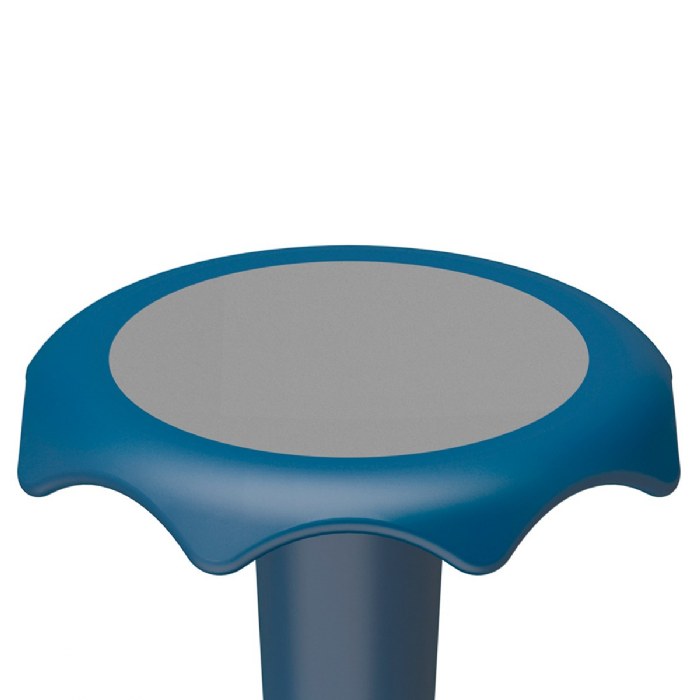 Alternate Image #1 of Hokki Stool Flexible Ergonomic Seating - 20" Blue