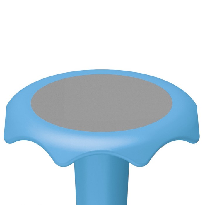 Alternate Image #1 of Hokki Stool Flexible Ergonomic Seating - 20" Light Blue