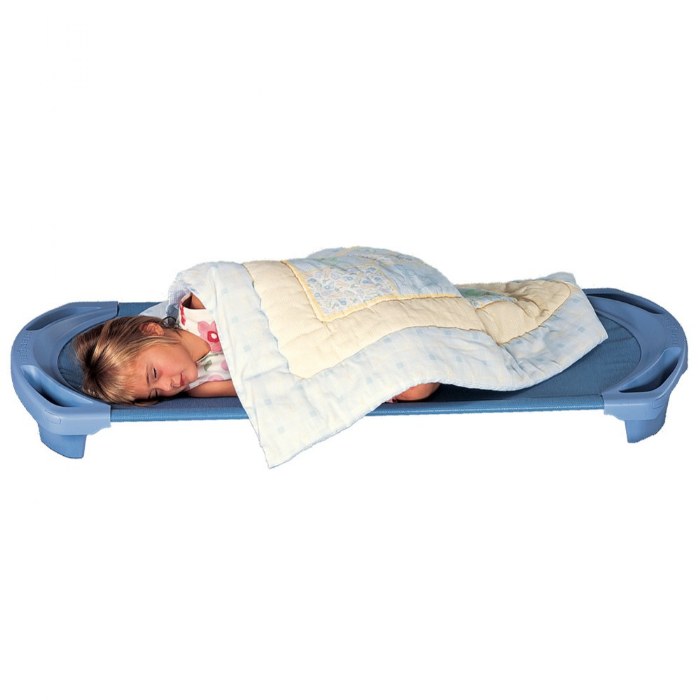 Alternate Image #1 of SpaceLine&reg; Cot Toddler - Set of 4