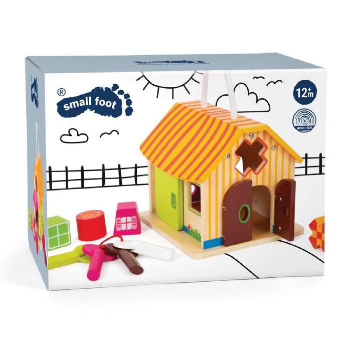 Alternate Image #1 of Wooden Shed Motor Skills Trainer