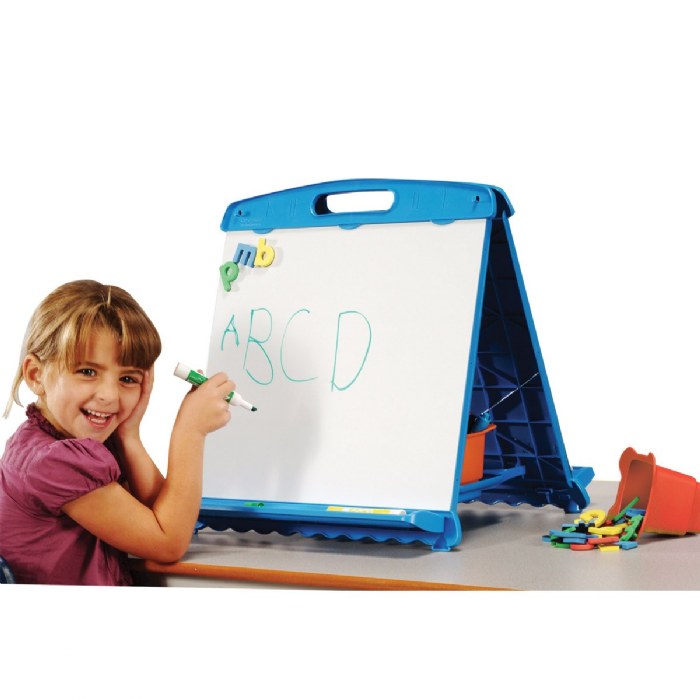 Alternate Image #1 of Magnetic, Dry-Erase Tabletop Easel