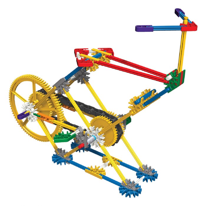 Alternate Image #1 of K'NEX&reg; Introduction to Simple Machines: Gears - 7 Model Builds