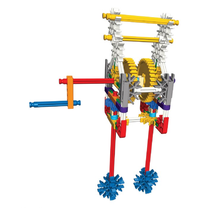 Alternate Image #1 of K'NEX&reg; Introduction to Simple Machines: Gears - 7 Model Builds