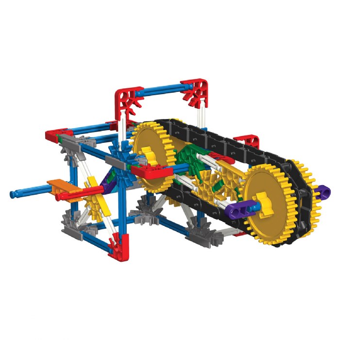 Alternate Image #1 of K'NEX&reg; Introduction to Simple Machines: Gears - 7 Model Builds