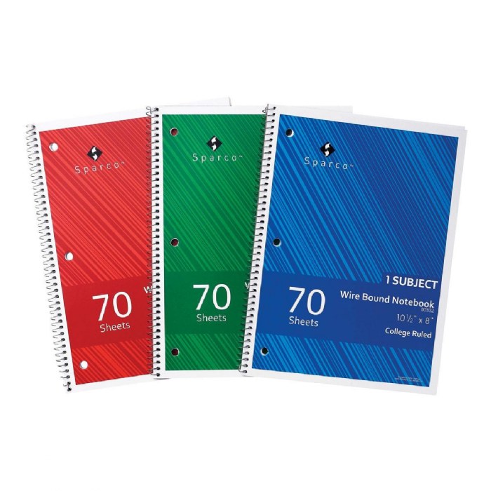 Alternate Image #1 of Wirebound Notebook