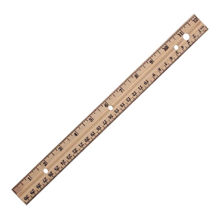 Primary Image of 12" Wooden Ruler