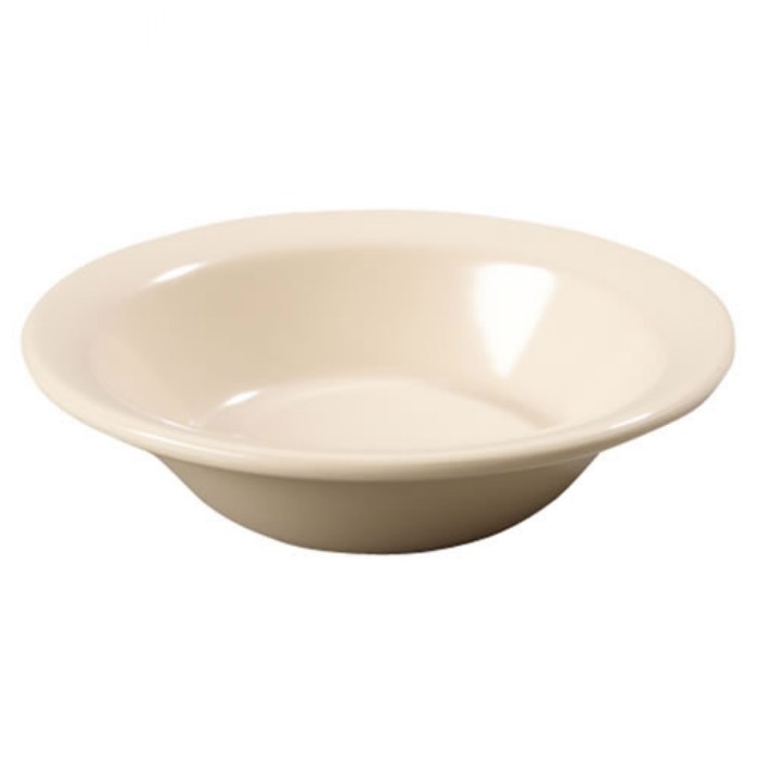 Primary Image of 5 oz. Rimmed Fruit Bowl - Tan - Set of 6