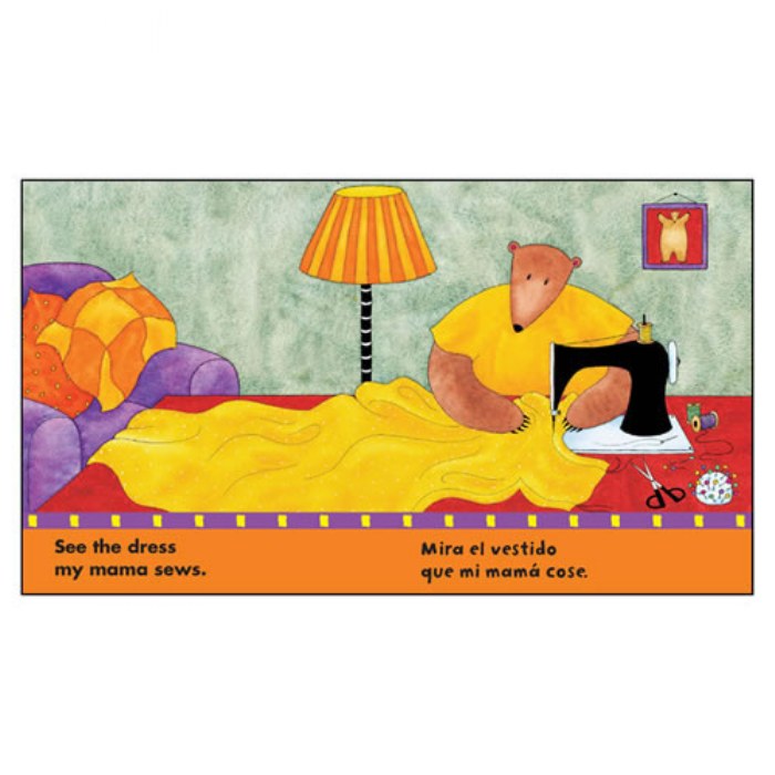 Alternate Image #1 of Bear's Busy Family/La familia ocupada de Oso - Bilingual Paperback