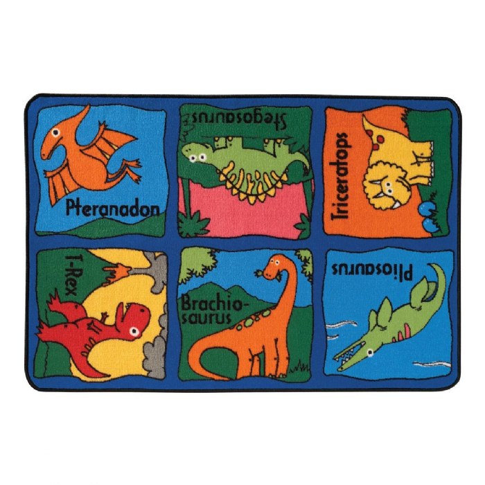 Primary Image of Dino-mite KID$ Value Rug - 3' x 4'6" Rectangle