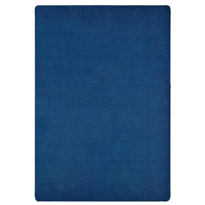 Primary Image of Mt. Shasta Solid Color Carpet - Ocean Blue - 4' x 6' Rectangle