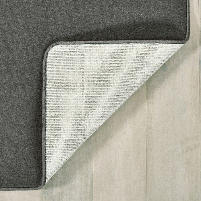 Alternate Image #1 of Mt. Shasta Solid Color Carpet - Wolf Gray - 4' x 6' Rectangle