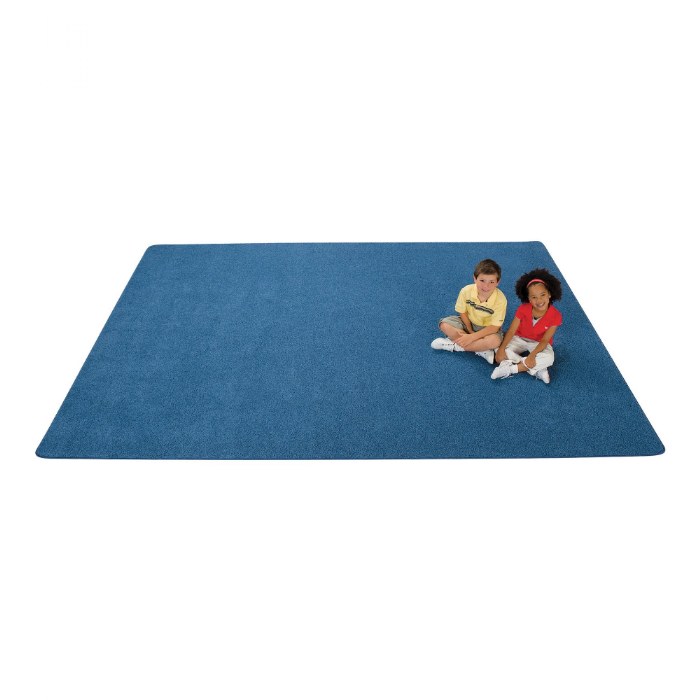 Primary Image of KIDply&reg; Soft Solids Carpets - Rectangle