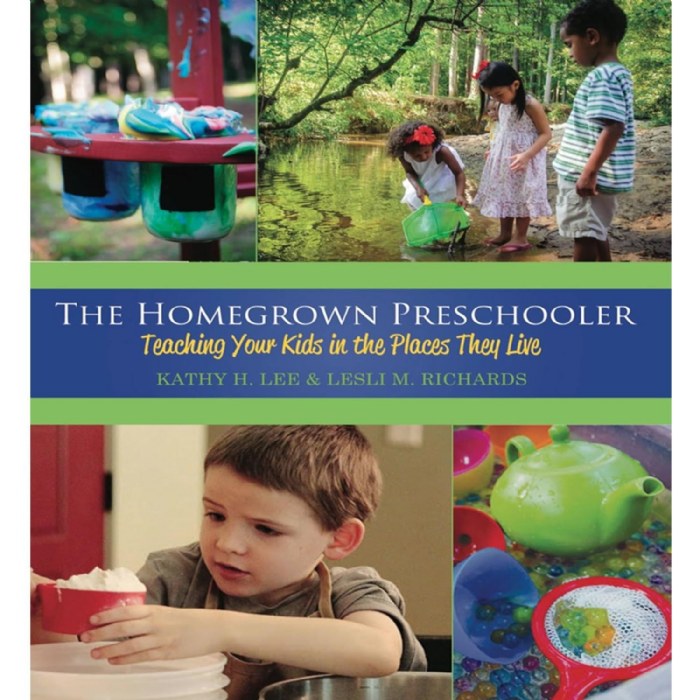 Primary Image of The Homegrown Preschooler: Teaching Your Kids in the Places They Live - Paperback