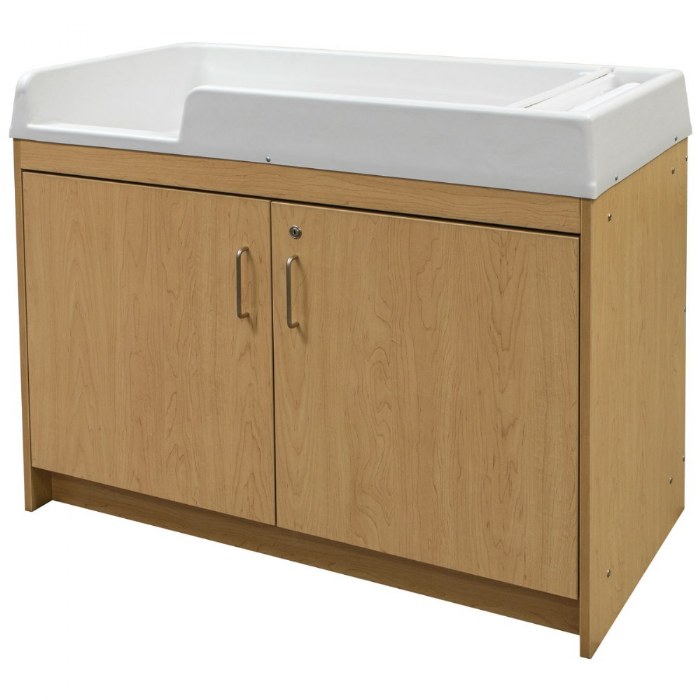 Alternate Image #1 of Infant Changing Table - Natural