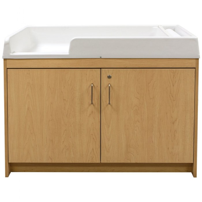 Alternate Image #1 of Infant Changing Table - Natural