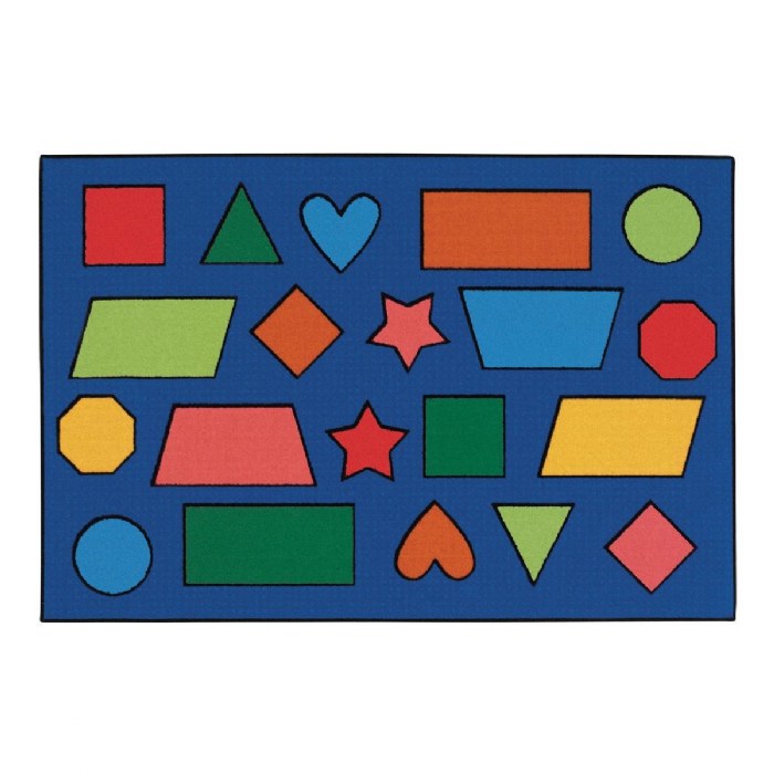 Primary Image of Color Shapes KID$ Value Rug - 4' x 6' Rectangle