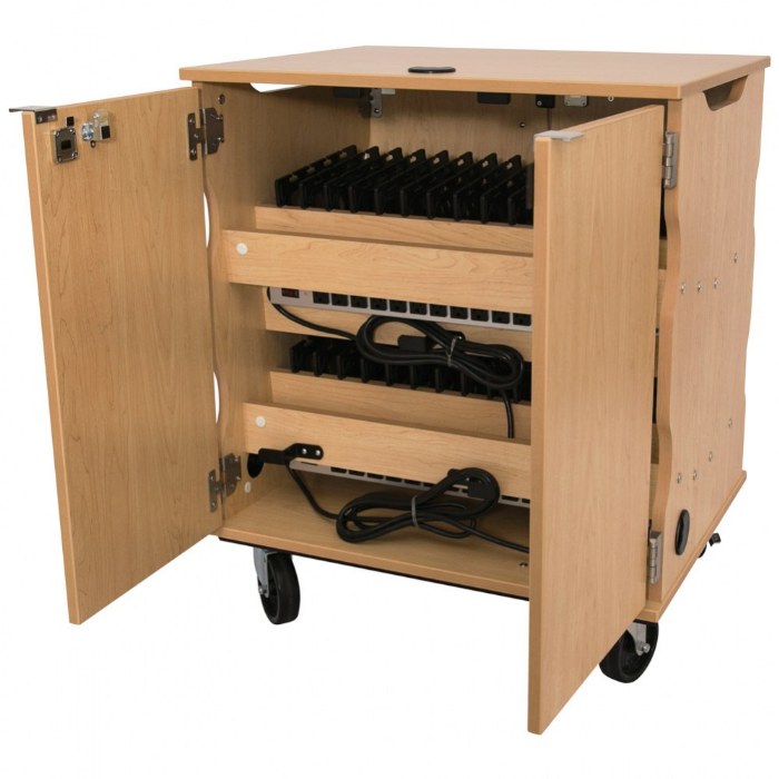 Alternate Image #1 of Mobile Tablet Charging & Storage Cart