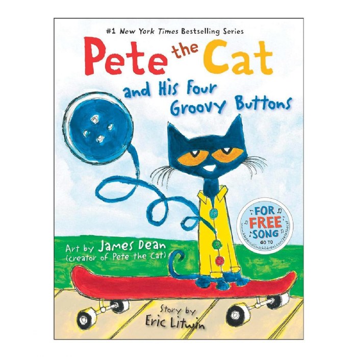 Primary Image of Pete the Cat and His Four Groovy Buttons - Hardcover
