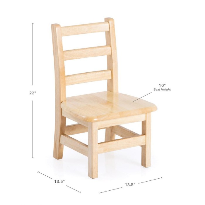 Alternate Image #1 of Classic Carolina Chairs - 10" Seat Height - Set of 2