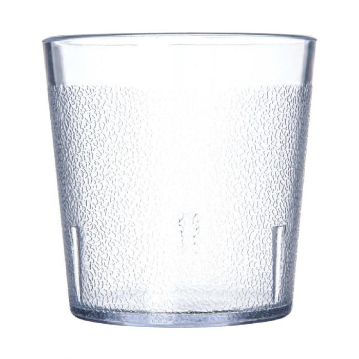 Alternate Image #1 of 9 oz. Clear Stackable Tumbler - Set of 12