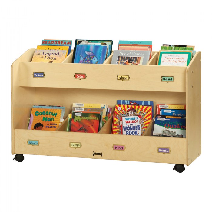Primary Image of Mobile 8-Section Book Organizer