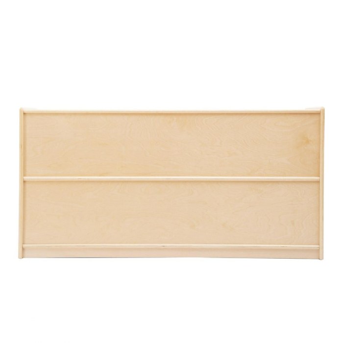 Alternate Image #1 of Carolina Birch Plywood 24" 5-Compartment Storage Unit - Solid Back