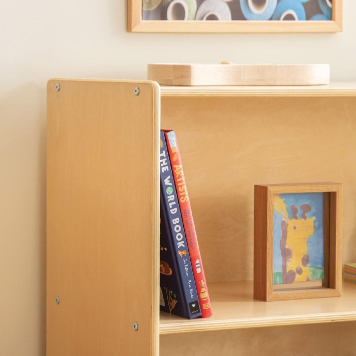 Alternate Image #1 of Carolina 2-Shelf Storage - Solid Back