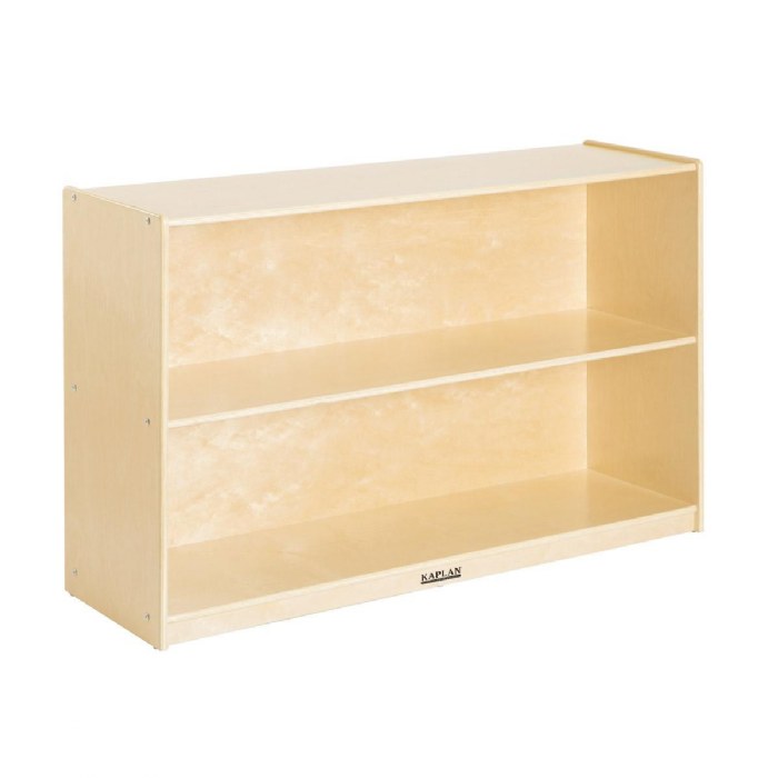 Primary Image of Carolina 2-Shelf Storage - Solid Back