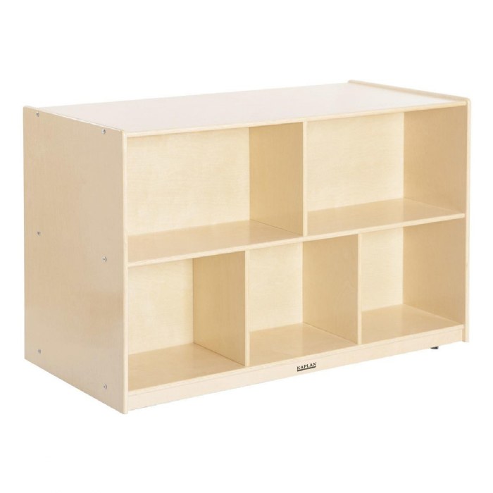 Primary Image of Carolina Birch Plywood Double-Sided Storage Island