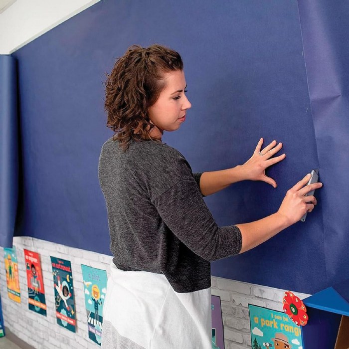 Alternate Image #1 of Rainbow Colored Kraft Paper Roll - 36" x 1000' - Canary Yellow