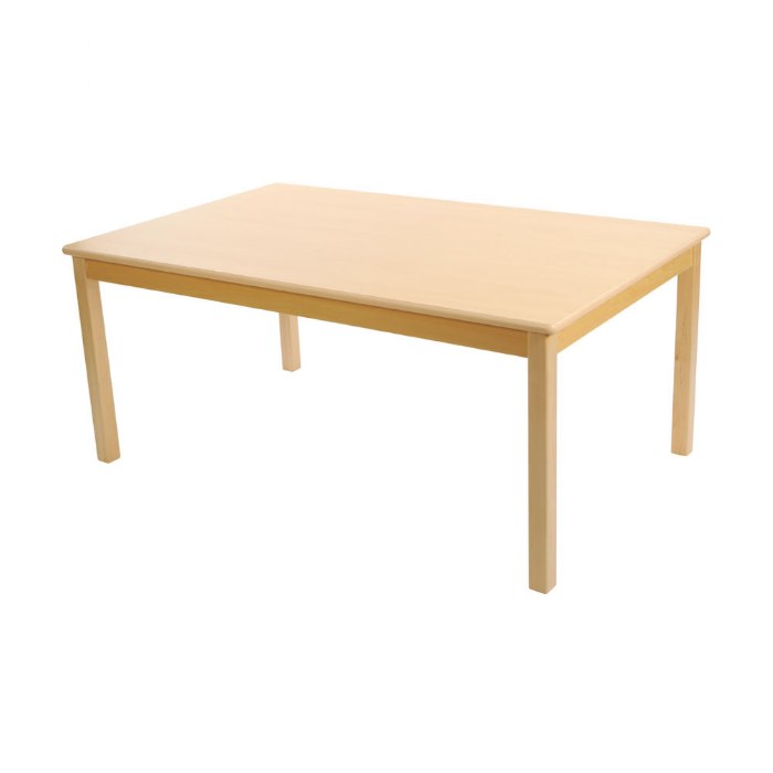 Primary Image of Carolina Laminate 30" x 48" Rectangle Tables In Varied Heights - Seats 6
