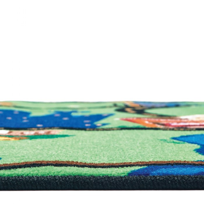 Alternate Image #1 of Cruisin' Around the Town Carpet - 6' x 9' Rectangle