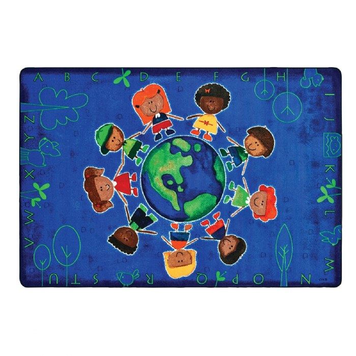 Primary Image of Give the Planet a Hug Carpet - 6' x 9' Rectangle