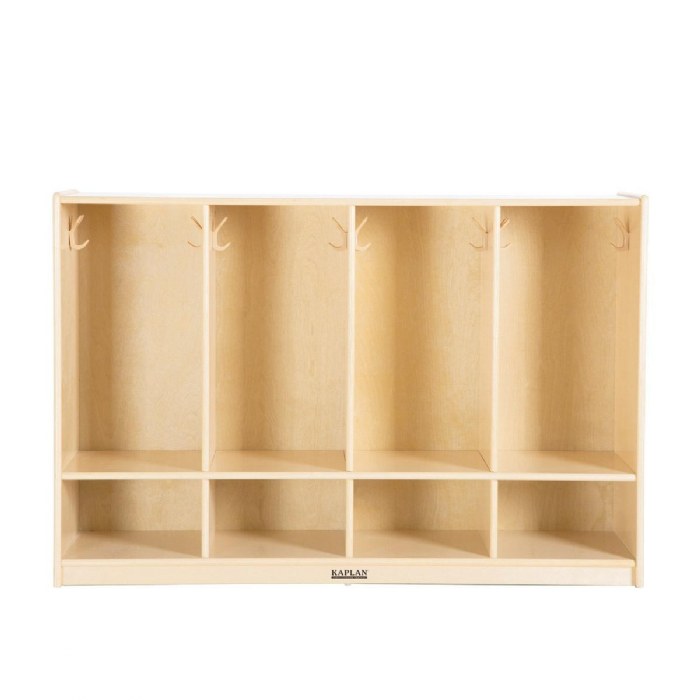 Alternate Image #1 of Carolina 4-Section Toddler Locker