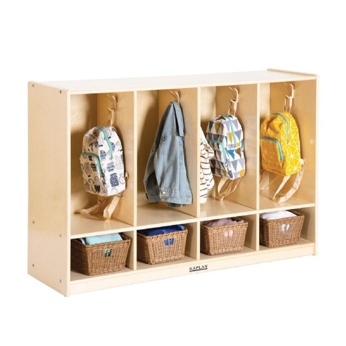 Alternate Image #1 of Carolina 4-Section Toddler Locker