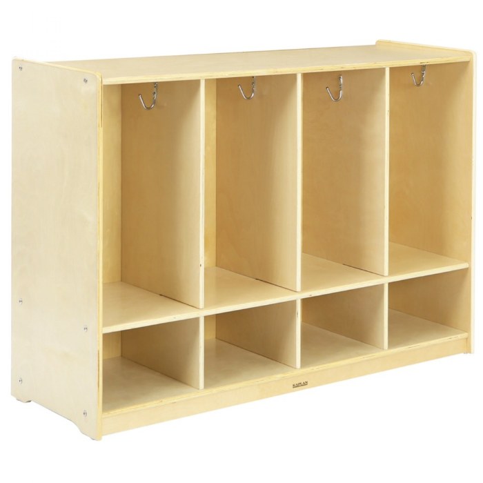Primary Image of Carolina 4-Section Toddler Locker (Factory Second)