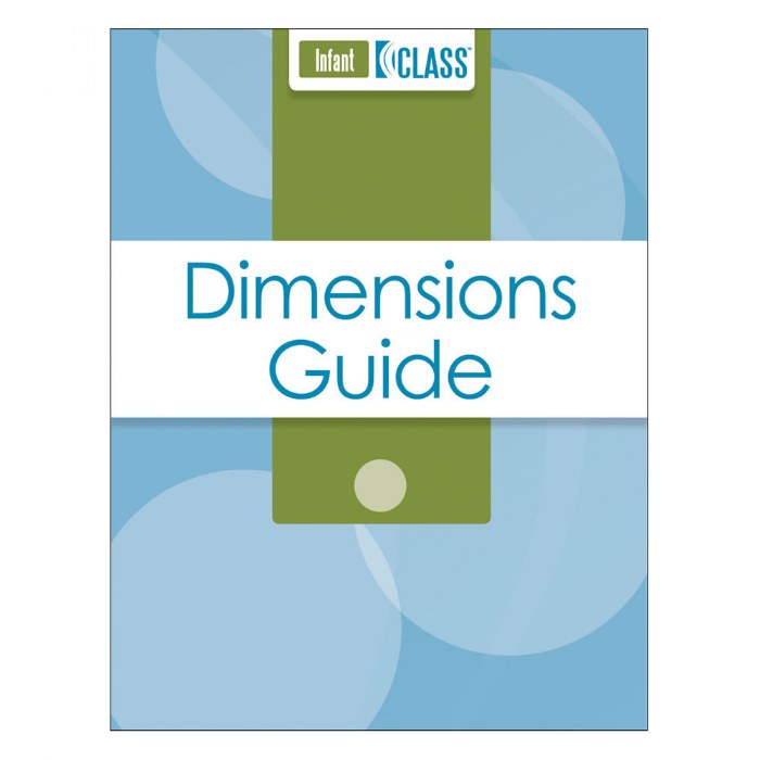 Primary Image of CLASS&reg; Dimensions Guide - Infant