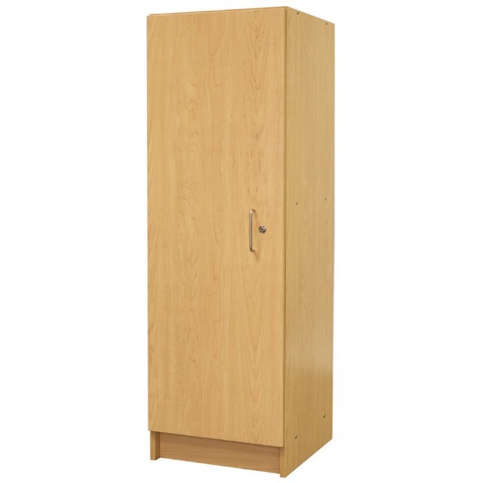 Alternate Image #1 of Nature Color Teacher Storage Cabinet - Natural