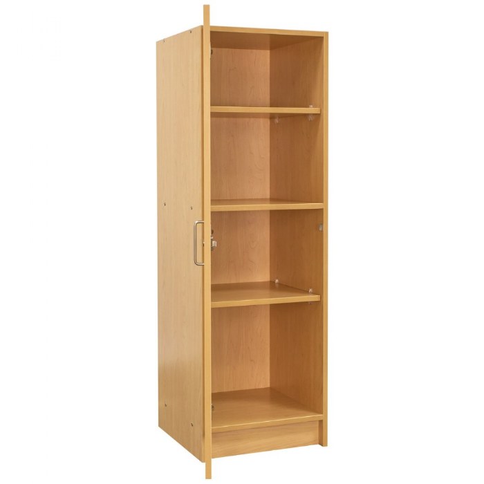 Alternate Image #1 of Nature Color Teacher Storage Cabinet - Natural
