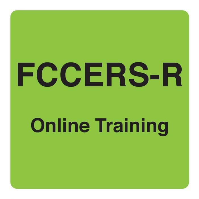 Primary Image of FCCERS-R&trade; 101 Online Training