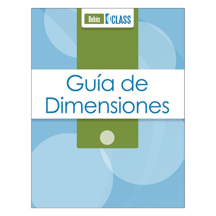 Primary Image of CLASS&reg; Dimensions Guide - Infant - Spanish