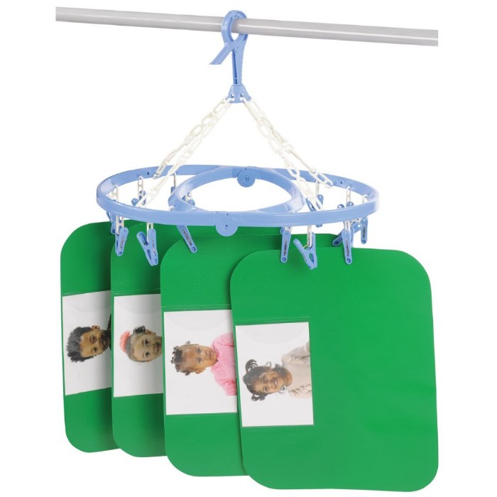 Alternate Image #1 of Clip & Drip Hanger with 16 Clips