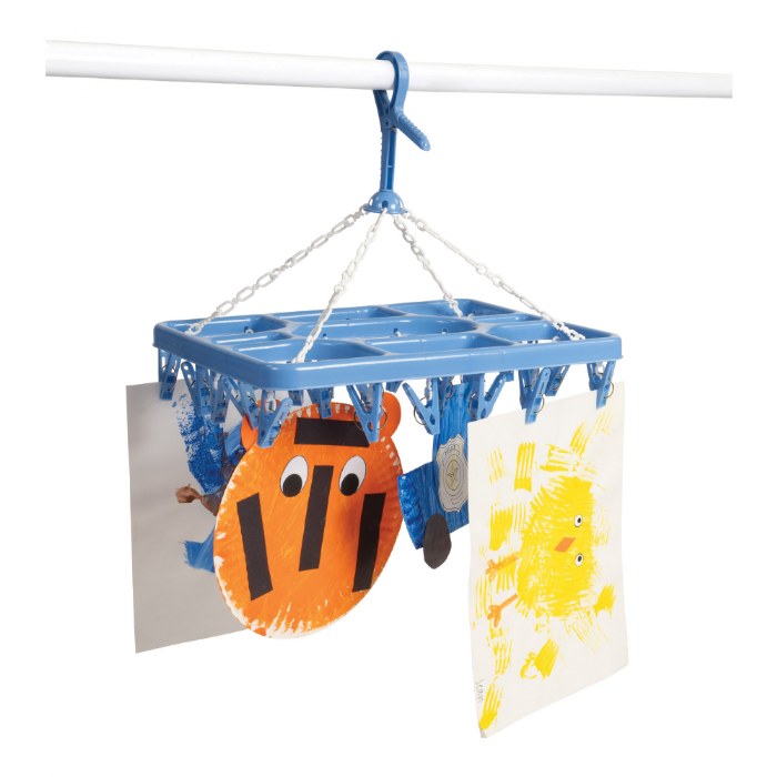 Alternate Image #1 of Clip & Drip Hanger with 26 Clips