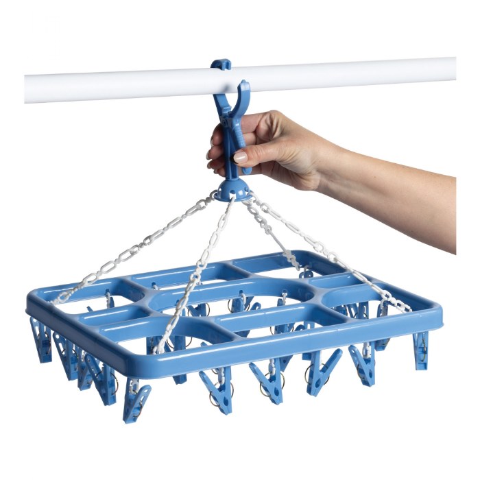 Alternate Image #1 of Clip & Drip Hanger with 26 Clips