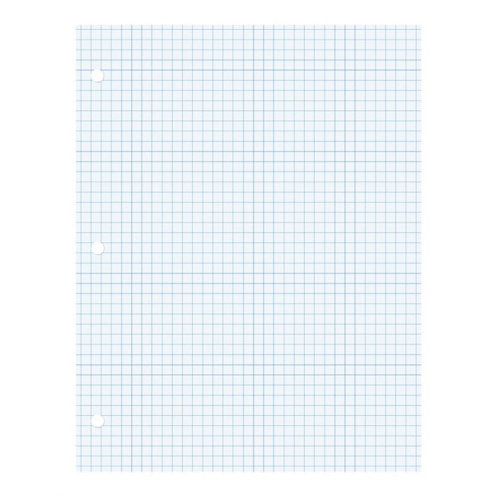 Primary Image of Ruled Graph Paper - 11"L x 8.5"W